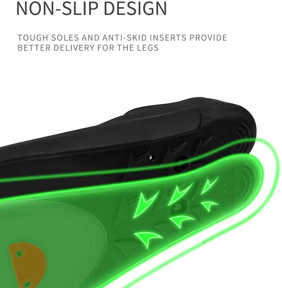 Professional Freediving Long Fins Flippers - for Spearfishing, Scuba Diving, Snorkeling & Water Sports | PP+TPR with Anti-Skid