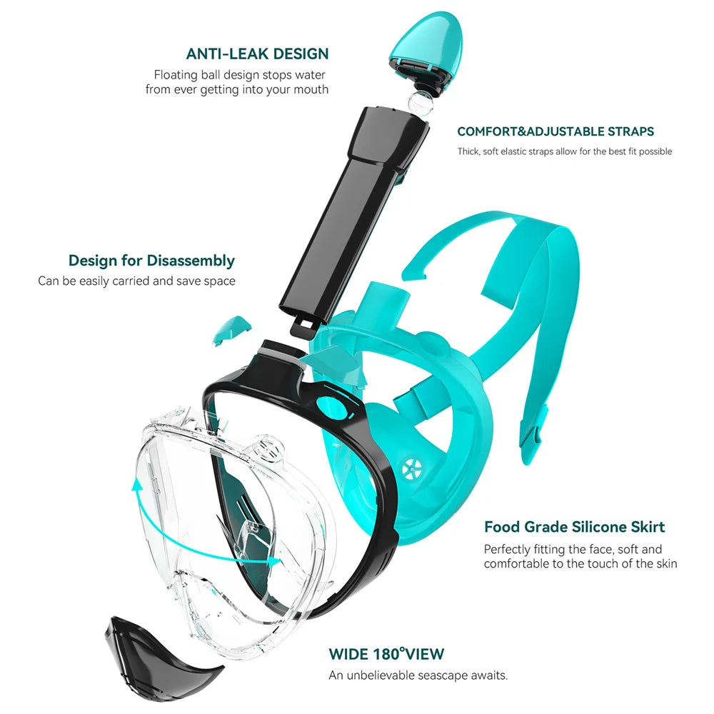 Professional Snorkeling Diving Mask