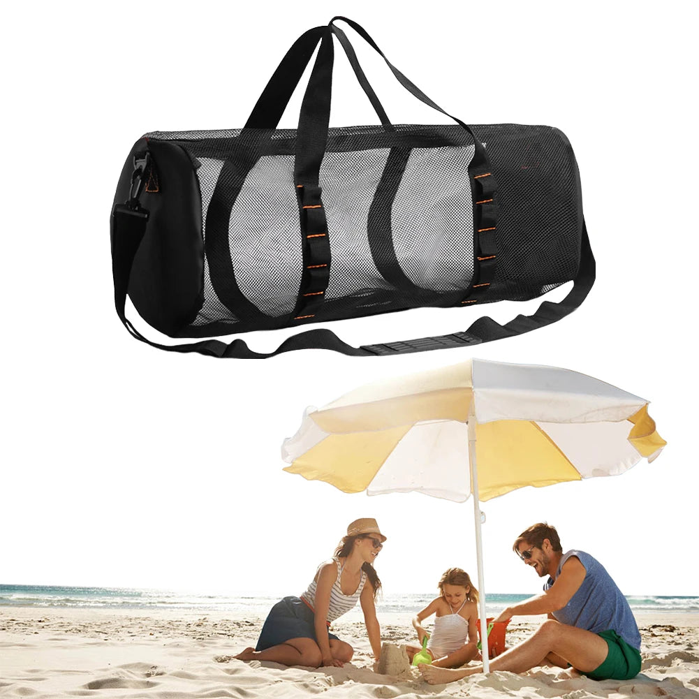 Mesh Dive Bag Extra Large Travel Diving Mesh Duffel Bag for Scuba Surfing Snorkeling Equipment Dry Bag Hold Mask Fins Snorke