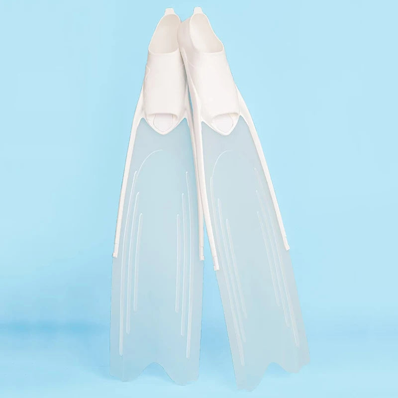 Professional Freediving Long Fins Flippers - for Spearfishing, Scuba Diving, Snorkeling & Water Sports | PP+TPR with Anti-Skid