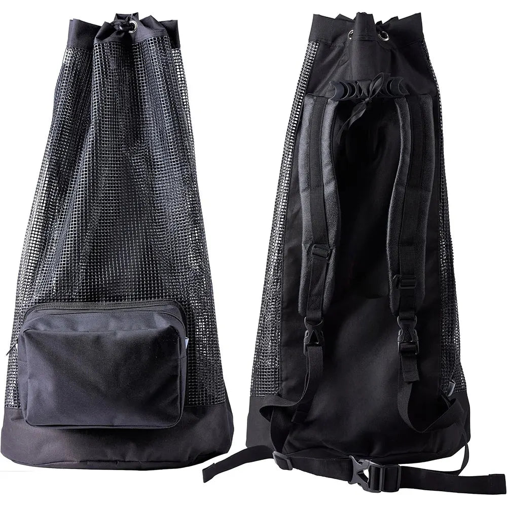 Scuba Diving Bag Mesh Travel Backpack for Scuba Diving and Snorkeling Gear Dry Bag Holds Mask Fins Snorkel Travel Bag