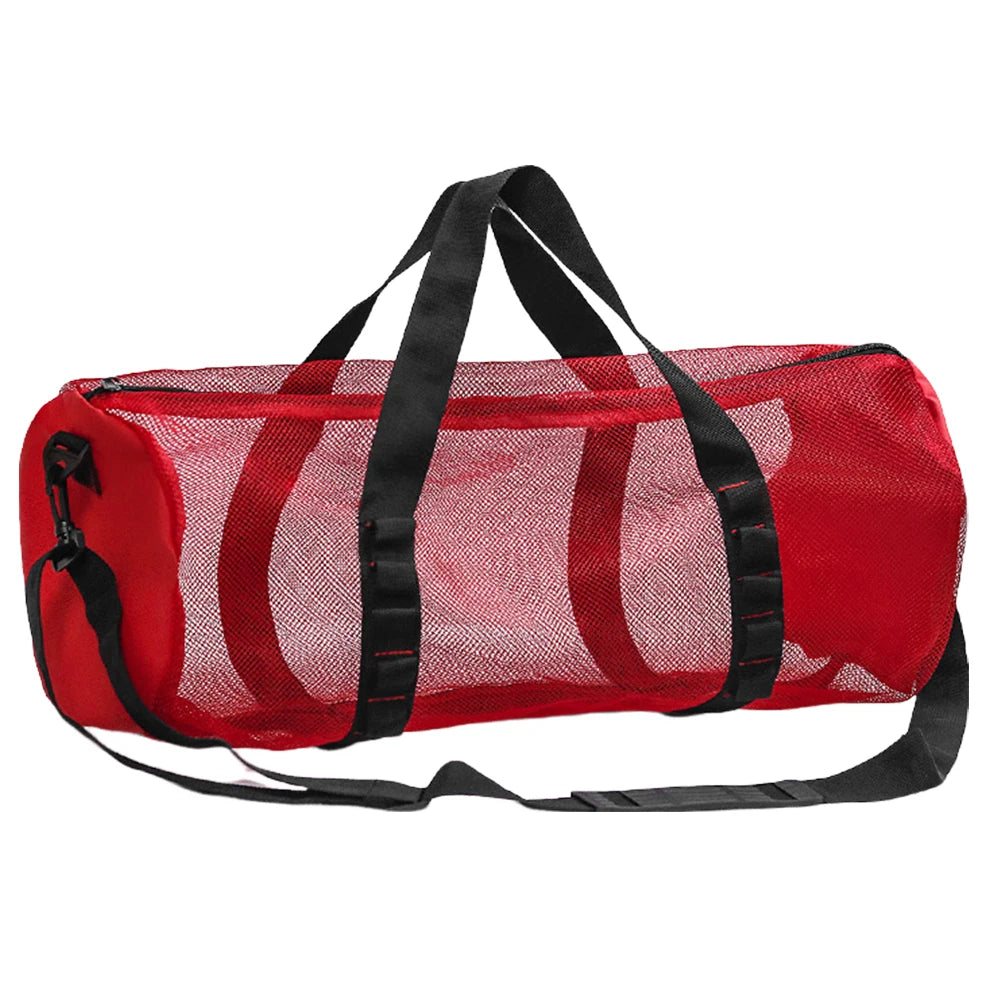 Mesh Dive Bag Extra Large Travel Diving Mesh Duffel Bag for Scuba Surfing Snorkeling Equipment Dry Bag Hold Mask Fins Snorke