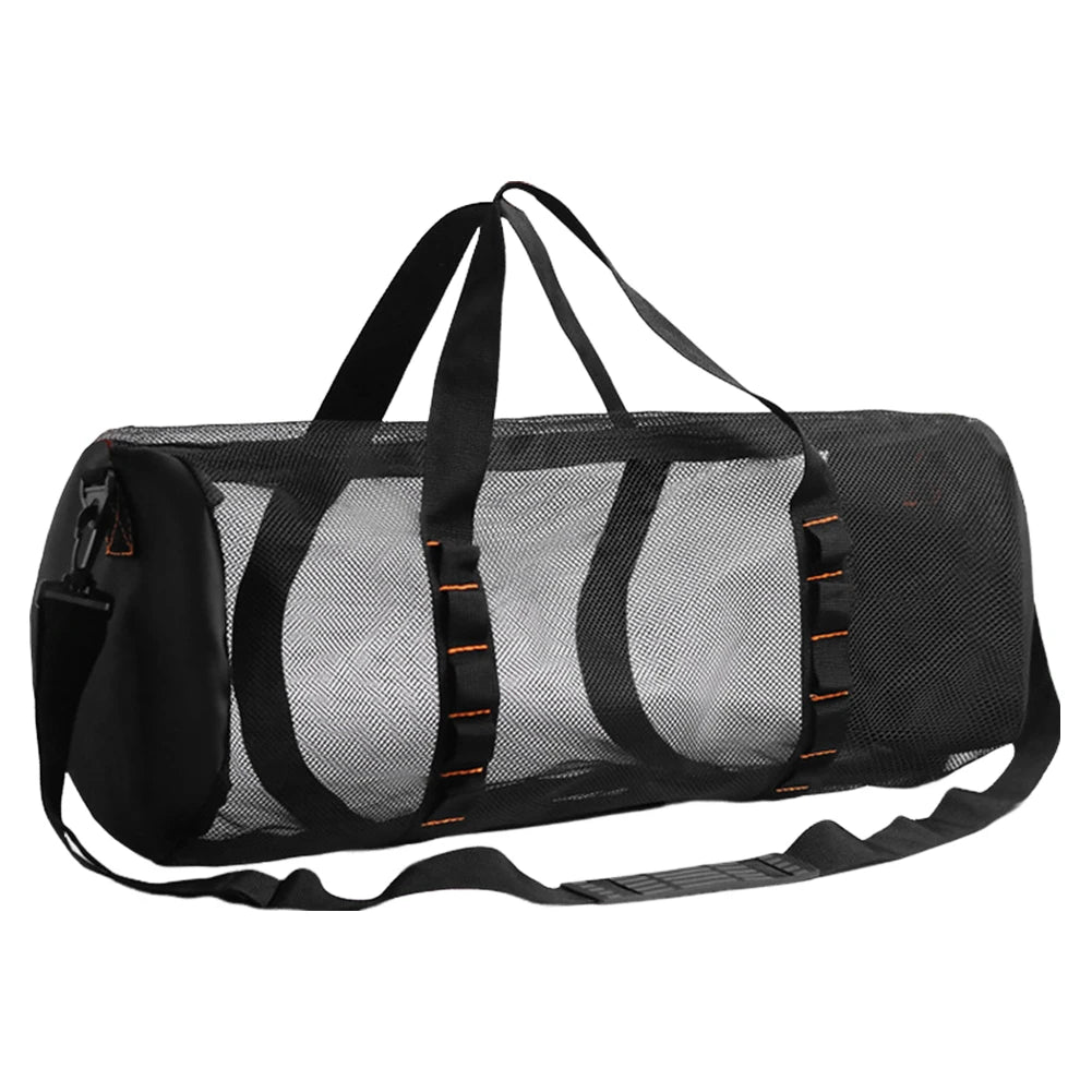 Mesh Dive Bag Extra Large Travel Diving Mesh Duffel Bag for Scuba Surfing Snorkeling Equipment Dry Bag Hold Mask Fins Snorke